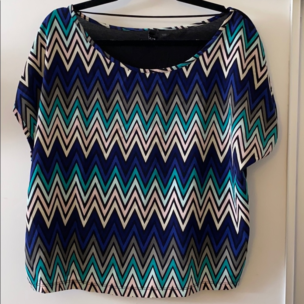Chevron (Divided) H&M Crop Top